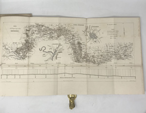 Lot 414, Auction  122, Bauernfeind,  Carl Maximilian von, Situations- und Nivellements-Karten der K. Bayerischen Staats-Eisenbahnen von München bis Hof