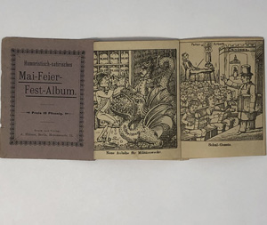 Lot 493, Auction  122, Humoristisch-satirisches Mai-Feier-Fest-Album, Leporello