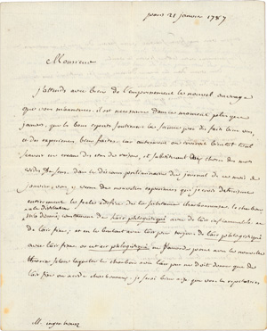 Lot 2352, Auction  122, Delamétherie, Jean-Claude, 2 Briefe