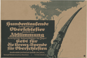 Lot 2656, Auction  122, Oppenheim, Louis, Grenz-Spende Oberschlesien