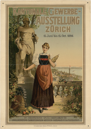 Lot 2695, Auction  122, Winter, E., Gewerbeaustellung Zürich 1884