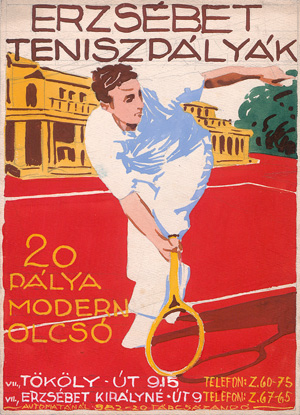 Lot 2707, Auction  122, Amberg, József, Drei Original-Plakatentwürfe