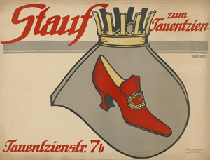 Lot 2721, Auction  122, Gipkens, Julius, Stauf zum Tauentzien