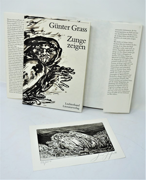 Lot 3138, Auction  122, Grass, Günter, Zunge zeigen (VA)