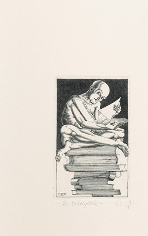 Lot 3482, Auction  122, Kästner, Herbert, Zehn Jahre Leipziger Bibliophilen-Abend e.V.