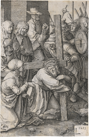 Lot 5124, Auction  122, Leyden, Lucas van, Die Kreuztragung