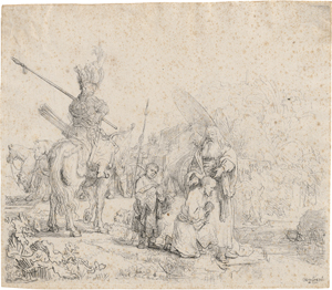 Lot 5187, Auction  122, Rembrandt Harmensz. van Rijn, Die Taufe des Kämmerers