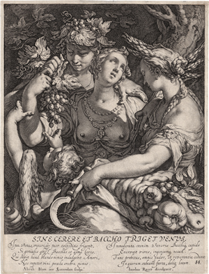 Lot 5205, Auction  122, Saenredam, Jan, Sine Cerere et Baccho friget Venus