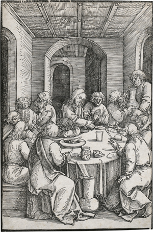 Lot 5208, Auction  122, Schäufelein, Hans, Drei Blatt aus der Passion