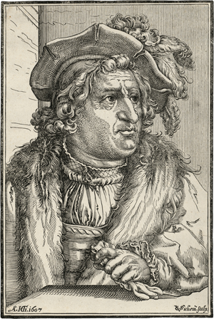 Lot 5214, Auction  122, Sichem I, Christoffel van, Phantasiebildnis eines Mannes mit Federbarett und Handschuh