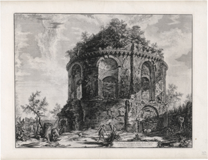 Lot 5337, Auction  122, Piranesi, Giovanni Battista, Veduta del Tempio, detto della Tosse