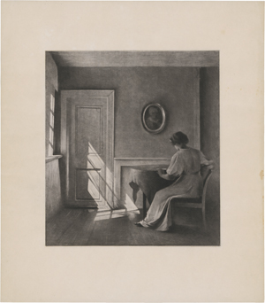 Lot 5408, Auction  122, Ilsted, Peter, Sonnenstrahlen an einer Tür