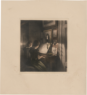 Lot 5416, Auction  122, Ilsted, Peter, Der Abend