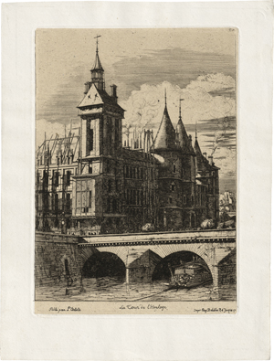 Lot 5429, Auction  122, Meryon, Charles, La Tour d'Horloge