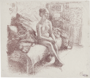 Lot 5487, Auction  122, Lemmen, Georges, Le Modèle