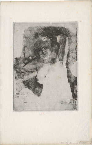 Lot 5494, Auction  122, Rops, Félicien, La Dame au Carcel