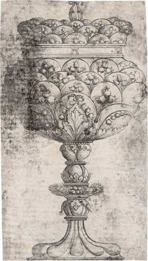 Lot 5512, Auction  122, Altdorfer, Albrecht, Deckelpokal mit Maiglöckchen