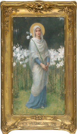 Lot 6158, Auction  122, Azambre, Étienne, La Vierge aux Lys