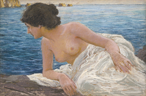 Lot 6168, Auction  122, Deiters, Hans, Odaliske am Meer