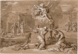 Lot 6657, Auction  122, Französisch, 17. Jh. Das Opfer des Manoah