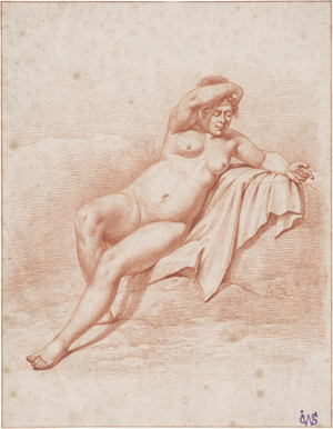 Lot 6694, Auction  122, Safft, Johan Christiaan Willem, Sitzender weiblicher Akt