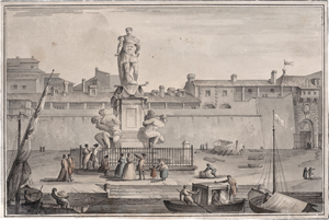 Lot 6696, Auction  122, Quarenghi, Giacomo - zugeschrieben, Am Hafen von Livorno
