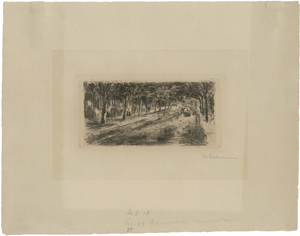 Lot 7061, Auction  122, Liebermann, Max, Heerengracht in Amsterdam