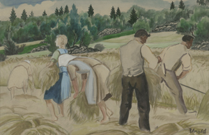 Lot 7099, Auction  122, Unold, Max, Heuernte