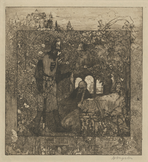 Lot 7102, Auction  122, Vogeler, Heinrich, Dornröschen