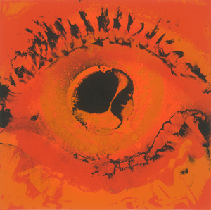 Lot 8202, Auction  122, Piene, Otto, Red eye red