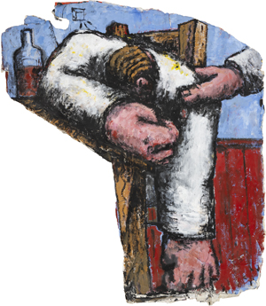 Lot 8212, Auction  122, Blais, Jean Charles, Ohne Titel (Betrunkene Gestalt)