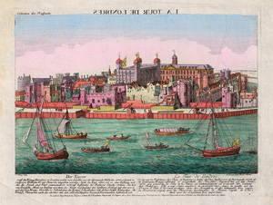 Lot 99, Auction  123, La tour de londres und Guckkastenblatt, La tour de londres