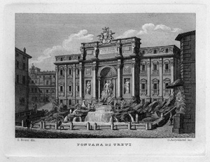 Lot 122, Auction  123, Parboni, Achille, Nuova raccolta delle principali vedute antiche e moderne della città di Roma