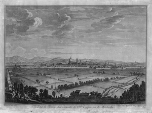 Lot 126, Auction  123, Pfeffel, Johann Andreas und Florenz, Veduta di Firenze dal Convento de PP. Cappuccini di Montughi