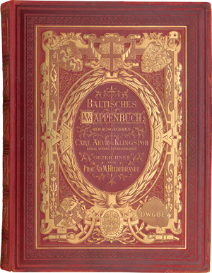 Lot 465, Auction  123, Klingspor, Carl Arvid, Baltisches Wappenbuch