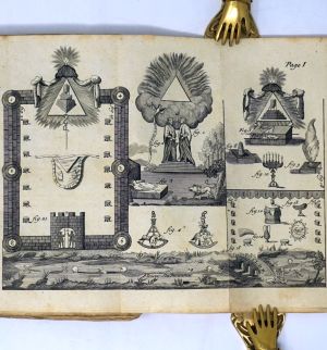 Lot 503, Auction  123, Bérange, Les plus secrets mysteres des hauts grades de la maçonnerie dévoilés