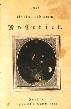 Lot 599, Auction  123, Starck, Johann August von, Ueber die ... Mysterien