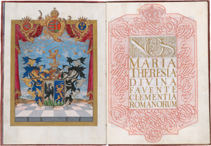 Lot 2393, Auction  123, Maria Theresia, Kaiserin, Adelsbrief 1758