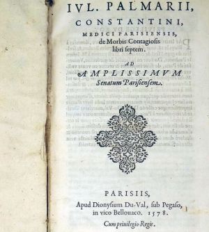 Lot 2571, Auction  123, Paulmier, Julien le, De morbis contagiosis libri septem