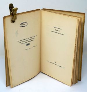 Lot 3325, Auction  123, Kasack, Hermann und Rabenpresse, Echo
