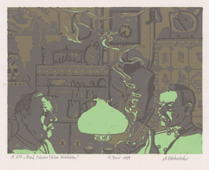 Lot 3363, Auction  123, Störtenbecker, Nikolaus und Lenz, Siegfried, Illustrationen zum "Heimatmuseum". Mappe I