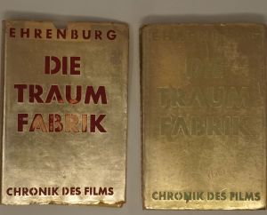 Lot 3400, Auction  123, Ehrenburg, Ilja, Die Traumfabrik