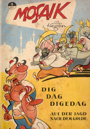 Lot 3591, Auction  123, Hegen, Hannes und Mosaik, Dig Dag Digedag. Nr. 1-9. 