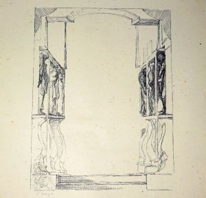 Lot 3680, Auction  123, Goethe, Johann Wolfgang von und Slevogt, Max - Illustr., Goethes Faust Zweiter Teil. Mappenausgabe. Illustr. von Max Slevogt. Berlin 1927