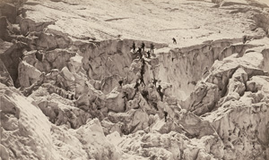 Lot 4016, Auction  123, Bisson frères, Ascending Mont Blanc