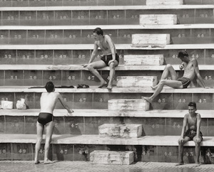 Lot 4231, Auction  123, List, Herbert, Young men at swimming pool