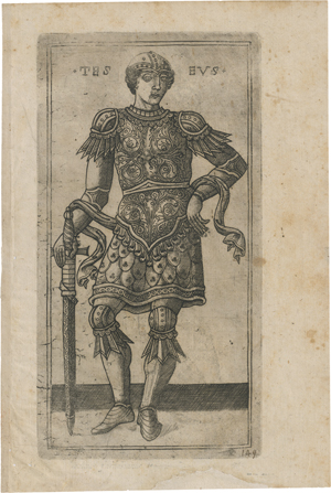 Lot 5092, Auction  123, Italienisch, um 1500. Achilles; Theseus