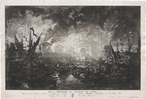 Lot 5198, Auction  123, Desprez, Louis-Jean, Prise & Embrazement de Sélinonte par Annibal