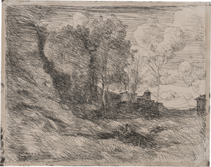 Lot 5293, Auction  123, Corot, Jean-Baptiste-Camille, Souvenir d'Ostie