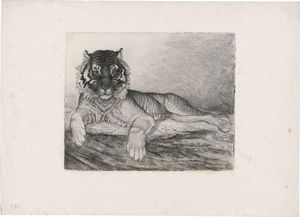 Lot 5303, Auction  123, Grimm, Ludwig Emil, Tiger